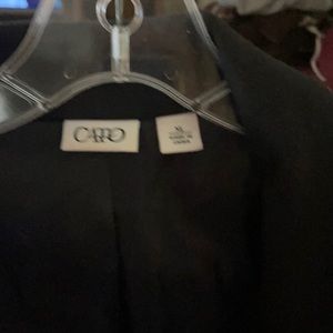 Black ladies blazer XL Cato brand